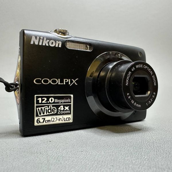 Фотоаппарат Nikon Coolpix S3000 черный