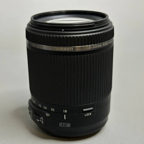 Зеркальный фотоаппарат Canon EOS-1100D+TAMRON AF 18-200/3.5-6.3, черный