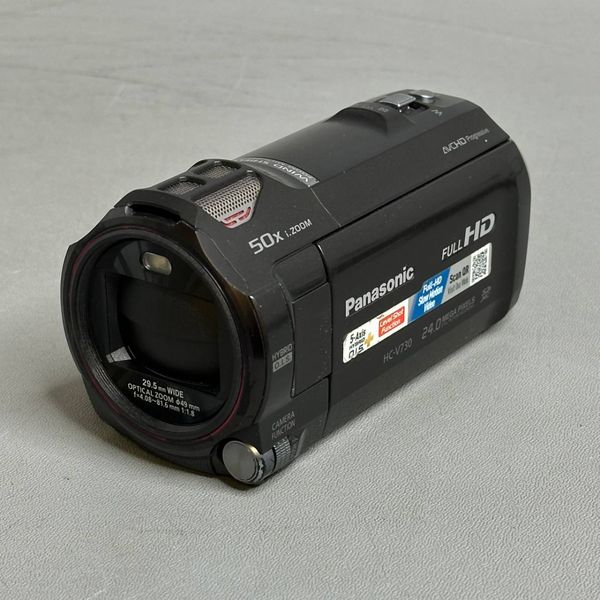 Видеокамера Panasonic HC-V730, Full HD, 20x Zoom, Wi-Fi, NFC, сенсорное управление