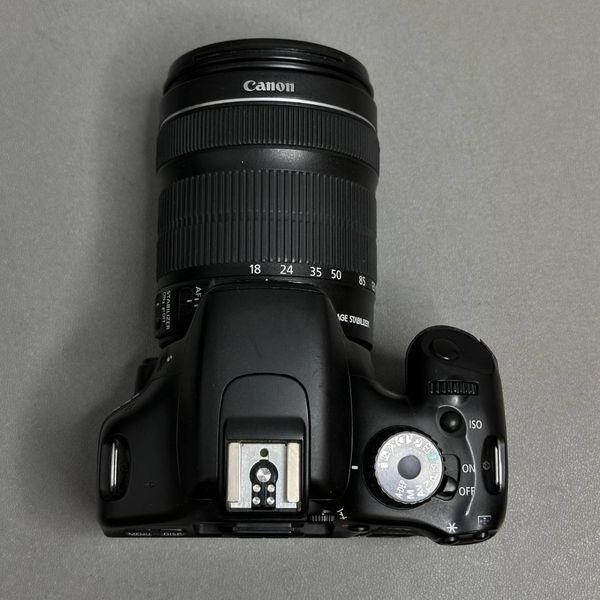 Зеркальный фотоаппарат Canon EOS 550D Kit EF-S 18-135mm f/3.5-5.6 IS, черный