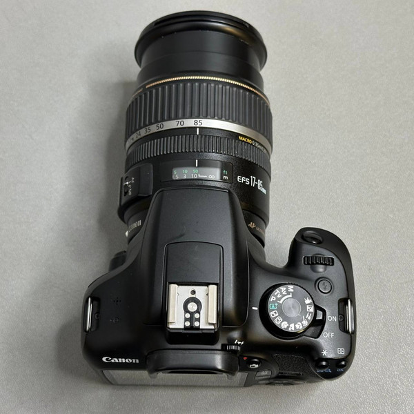 Зеркальный фотоаппарат Canon EOS 1300D EF-S 17-85mm f/4-5.6 IS USM, чёрный