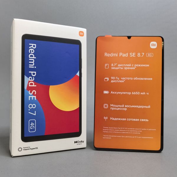 Планшет Xiaomi Redmi Pad SE 8.7 4G 4/64Gb Sky Blue