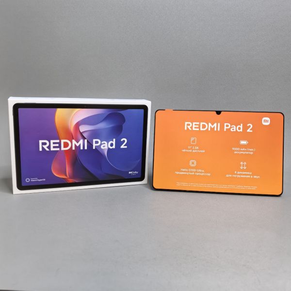 11'' Планшет Xiaomi Redmi Pad 2 8/256GB Wi-Fi, RU, Mint Green