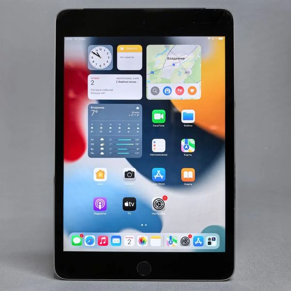 7.9'' Планшет Apple iPad Mini 4 (A1550), Wi-Fi + Cellular, RU, 128 gb, серый