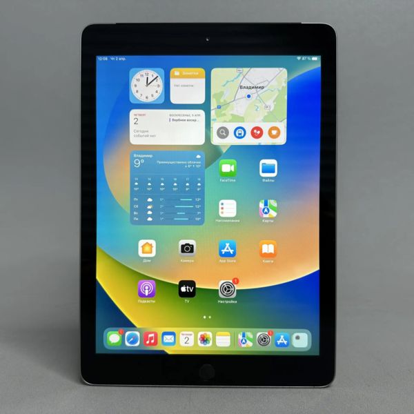 9.7'' Планшет Apple iPad 5 2017 32Gb Wi-Fi + Cellular A1823, серый