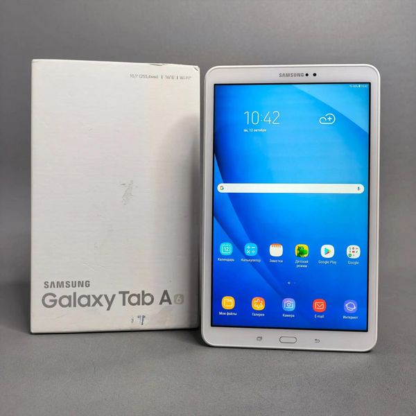 10.1'' Планшет Samsung Galaxy Tab A 10.1 SM-T580 2/16Gb WiFi белый