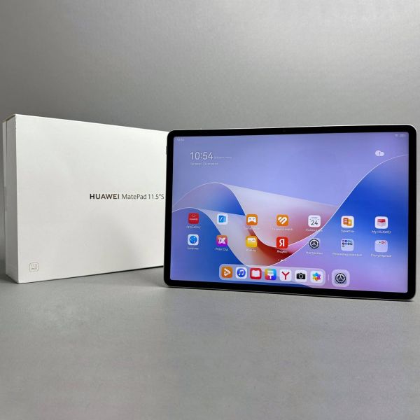 11.5'' Планшет HUAWEI MatePad 11.5S 8+256 Wi-Fi+Клавиатура, (TGR-W09), мерцающий серебристый, (53014AWW)
