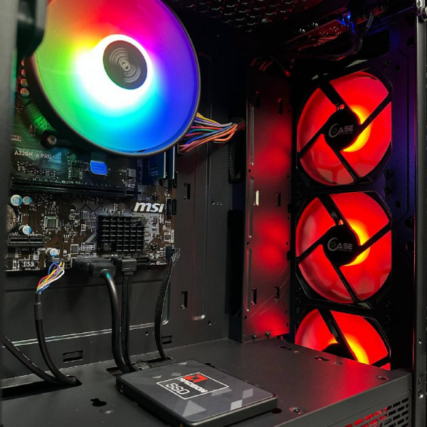 ПК AMD Ryzen 5 4600G / 16Gb / 480Gb SSD / AMD Radeon Graphics / ATX-700W