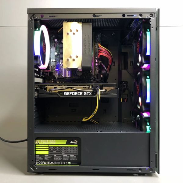 ПК Intel Core i5-8400 / 16Gb DDR4 / 480Gb SSD / 6Gb GTX 1660 Super / ATX-500W