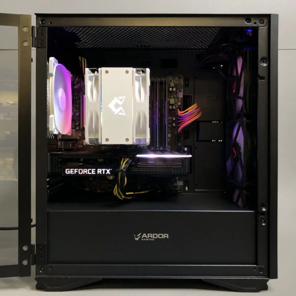 ПК AMD Ryzen 5 Pro 3600 / 16Gb / 960Gb SSD / 8Gb RTX 3060Ti / ATX-600W