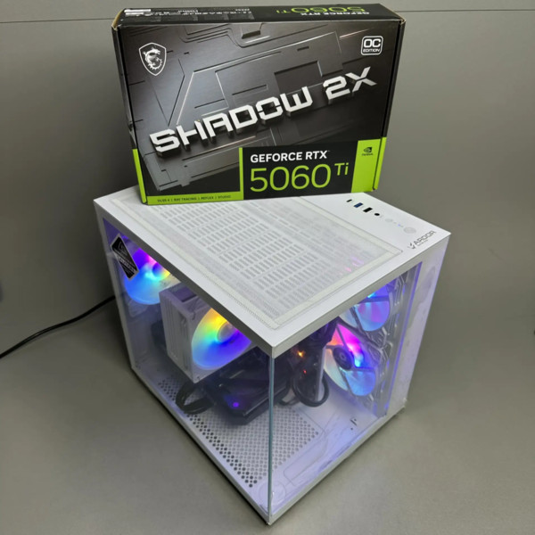 ПК AMD Ryzen 7 5700X3D / 32Gb DDR4 / 1Tb SSD m.2 / 16Gb RTX 5060 Ti / ATX-650W