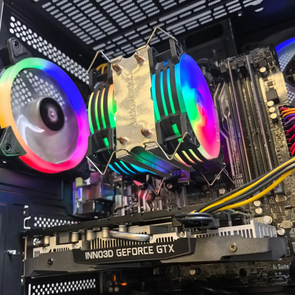 ПК AMD Ryzen 5 1600 / 16Gb / 240Gb SSD + 500Gb HDD / 6Gb GTX 1660 Ti / ATX-500W