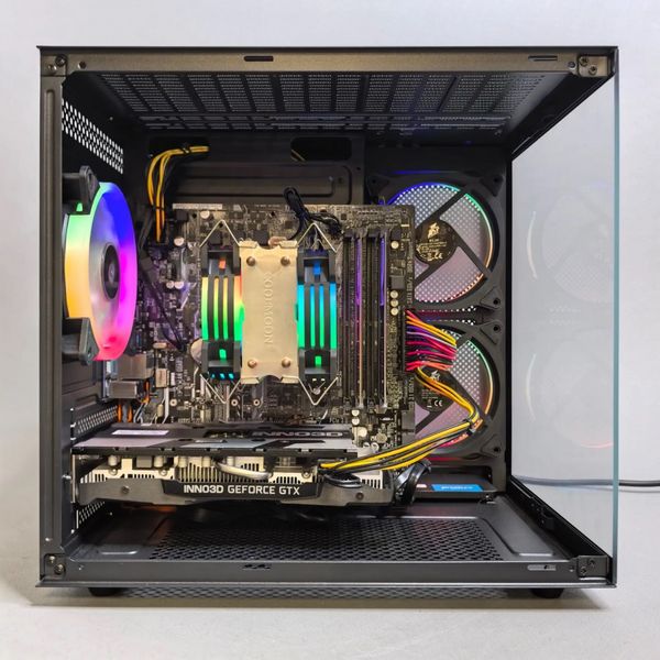 ПК AMD Ryzen 5 1600 / 16Gb / 240Gb SSD + 500Gb HDD / 6Gb GTX 1660 Ti / ATX-500W