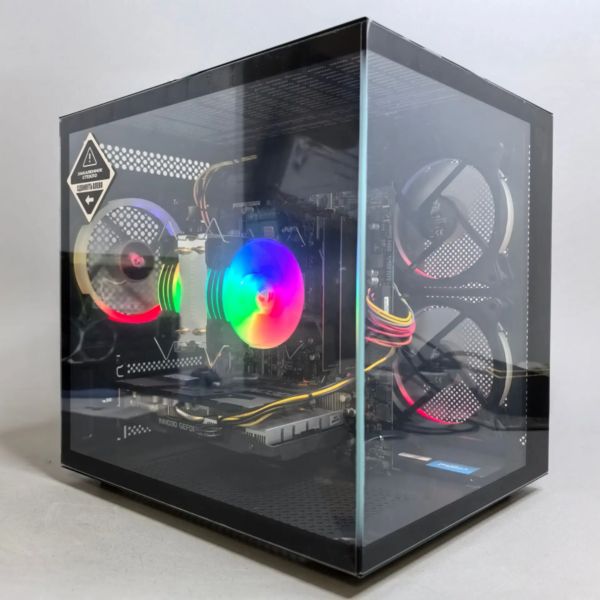 ПК AMD Ryzen 5 1600 / 16Gb / 240Gb SSD + 500Gb HDD / 6Gb GTX 1660 Ti / ATX-500W