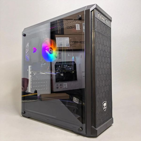 ПК AMD Ryzen 5 2600 / 16Gb DDR4 / 250Gb SSD + 500Gb HDD / 8Gb RX 580 / ATX-500W