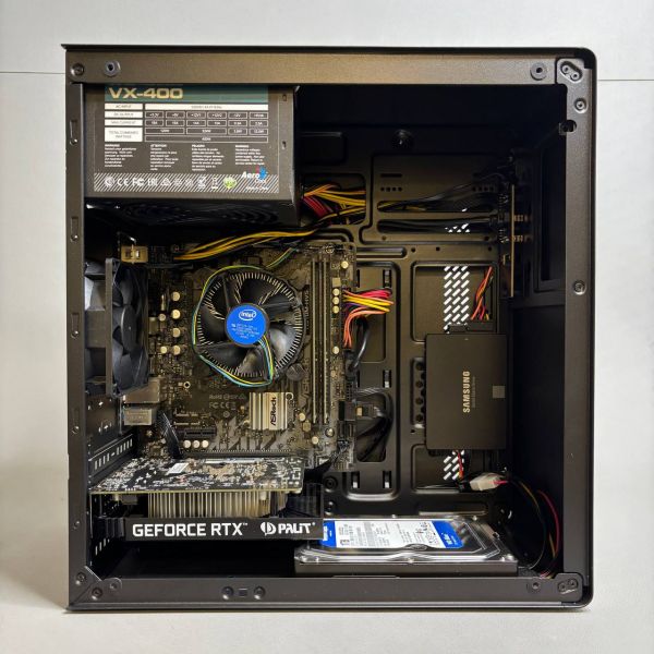 Игровой ПК Intel Core i5-10400 / 16Gb / 250Gb SSD + 1Tb HDD / 6Gb RTX 3050 / ATX-400W
