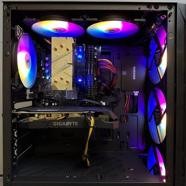 ПК Intel Core i5-10400F / 16Gb / 256Gb SSD+500Gb HDD / 6Gb RTX2060 / ATX-600W