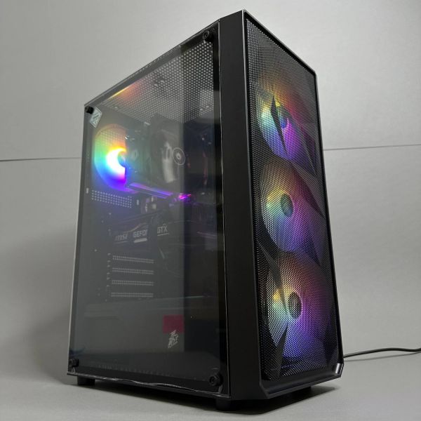 Игровой ПК AMD Ryzen 5 2600 / 16Gb / 250Gb+500Gb / 6Gb GTX1660 Super / ATX-600W
