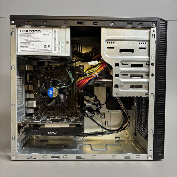 ПК Intel Core i3-9100F / 8Gb / 256Gb + 500Gb / 4Gb GTX1050Ti / ATX-450W