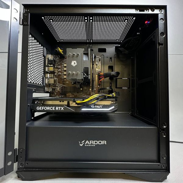 Игровой ПК AMD Ryzen 5 5600X / 16Gb / 960Gb SSD + 1Tb HDD / 8Gb RTX 4060 / ATX-700W