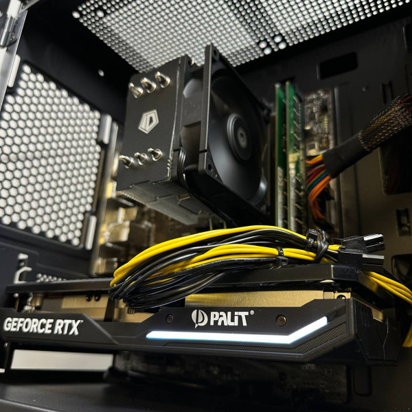 Игровой ПК AMD Ryzen 5 5600X / 16Gb / 512Gb SSD m.2 + 1Tb HDD / 8Gb RTX 4060 / ATX-650W