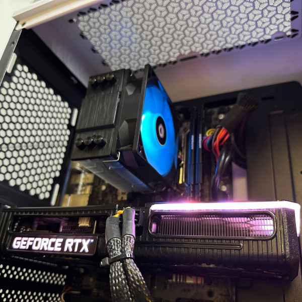 Игровой ПК Intel Core i5-10400F / 16Gb / 240Gb SSD m.2 + 500Gb HDD / 8Gb RTX 3060Ti / ATX-600W