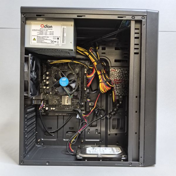 ПК Intel Core i3-10100 / 8Gb / 256Gb SSD + 500Gb HDD / Intel UHD / ATX-500W