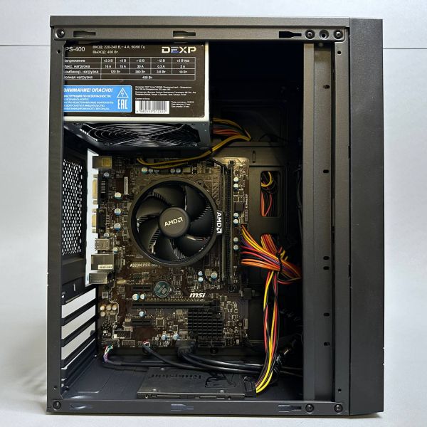 ПК AMD Ryzen 5 2400G / 8Gb / 480Gb SSD / Vega 11 / ATX-400W