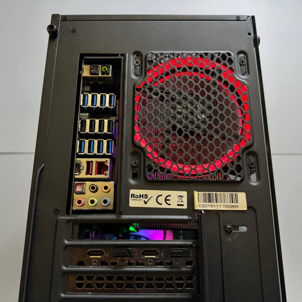 Игровой ПК AMD Ryzen 7 2700X / 32Gb / 1Tb SSD m.2 + 1Tb HDD / 8Gb RTX 3070 / ATX-650W