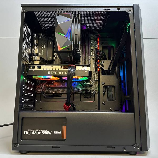 Игровой ПК AMD Ryzen 5 3500X / 16Gb / 512Gb SSD + 500Gb HDD / 8Gb RTX 3050 / ATX-550W