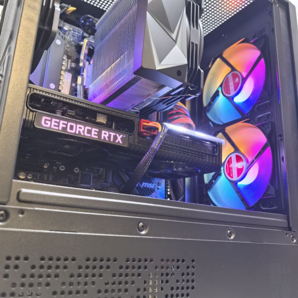 ПК AMD Ryzen 7 2700 / 16Gb / 512Gb SSD + 1Tb HDD / 8Gb RTX 3060 Ti / ATX-650W
