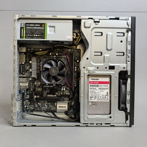 ПК AMD Ryzen 3 Pro 3200G / 8Gb / 128Gb SSD + 500Gb HDD / Vega 8 / ATX-300W