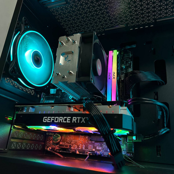 ПК Ardor Gaming Neo M146 / Intel Core i3-12100F / 16Gb / 480Gb SSD + 500Gb HDD / 8Gb RTX 3050 / ATX-500W