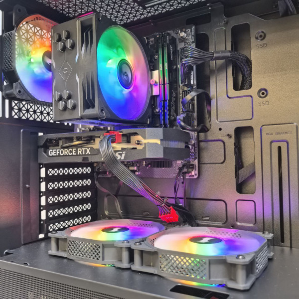 ПК Intel Core i5-12400F / 32Gb / 512Gb SSD M.2 + 480Gb SSD / 8Gb RTX 5060 / ATX-750W