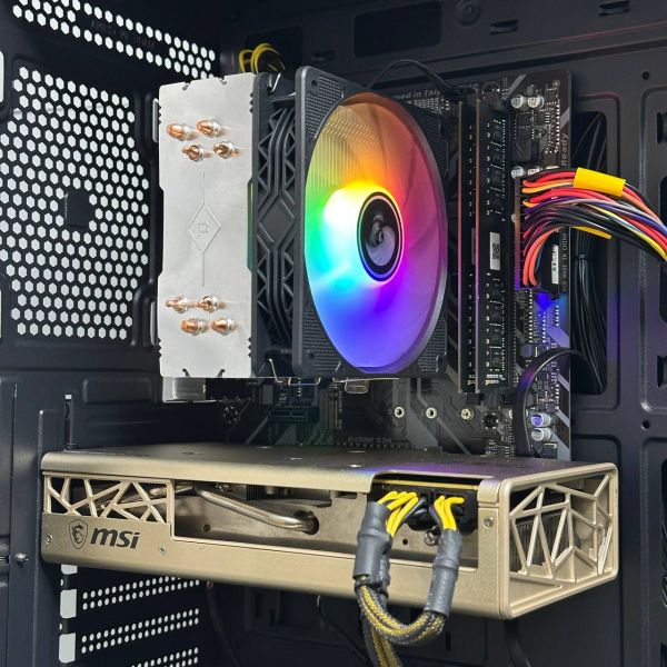 ПК AMD Ryzen 5 2600 / 16Gb / 480Gb SSD + 500Gb HDD / 8GB RX 5700 / ATX-600W