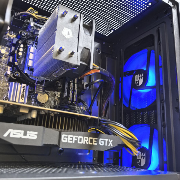 ПК Intel Core i5-8400 / 16Gb / 256Gb SSD + 500Gb HDD / 6Gb GTX 1660 Ti / ATX-550W