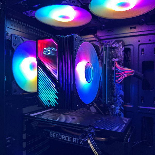 ПК AMD Ryzen 5 2600 / 16Gb / 480Gb SSD + 500Gb HDD / 8Gb RTX 2060 Super / ATX-600W