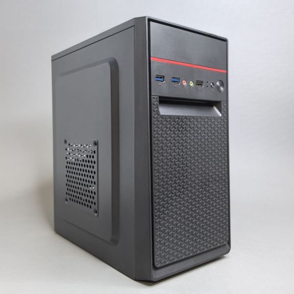 ПК Intel Core i3-10100 (4x3.6Ghz) / 8Gb DDR4 / 128Gb SSD + 500Gb HDD / Intel HD / ATX-450W