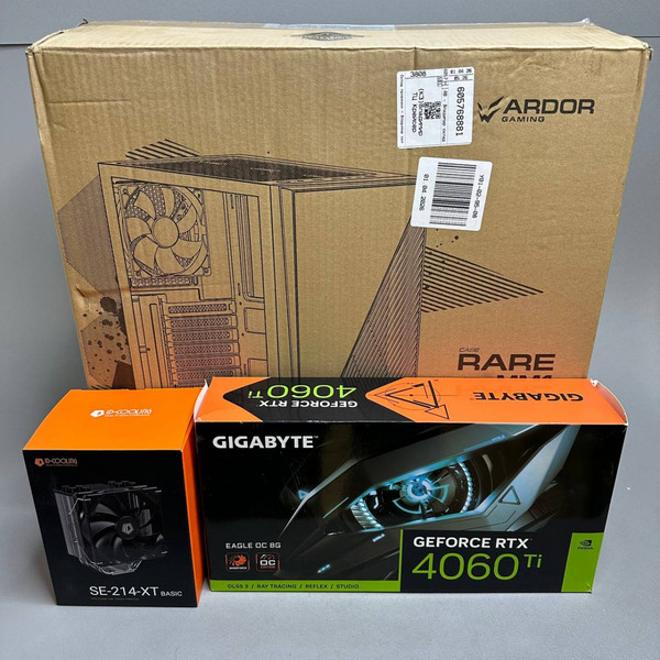 ПК AMD Ryzen 5 5600 / 16Gb / 512Gb SSD m.2 + 1Tb HDD / 8Gb RTX 4060 / ATX-650W