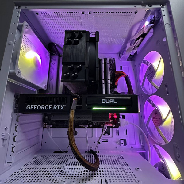 ПК AMD Ryzen 5 7600 / 32Gb / 1Tb SSD m.2 / 8Gb RTX 5060 Ti / ATX-600W