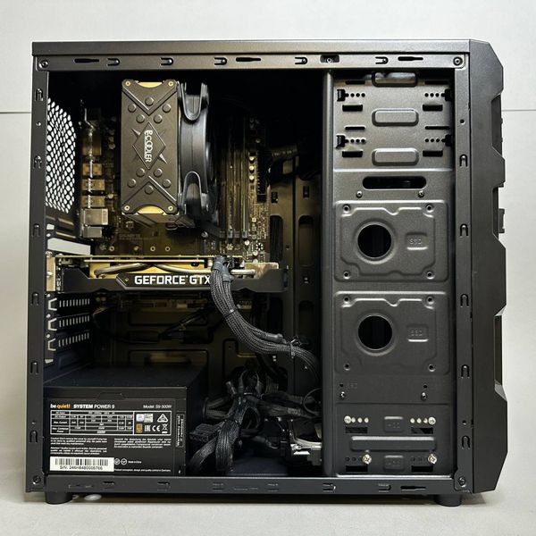 ПК AMD Ryzen 5 2600 / 16Gb DDR4 / 250Gb SSD + 500Gb HDD / 6Gb GTX 1660 / ATX-500W 
