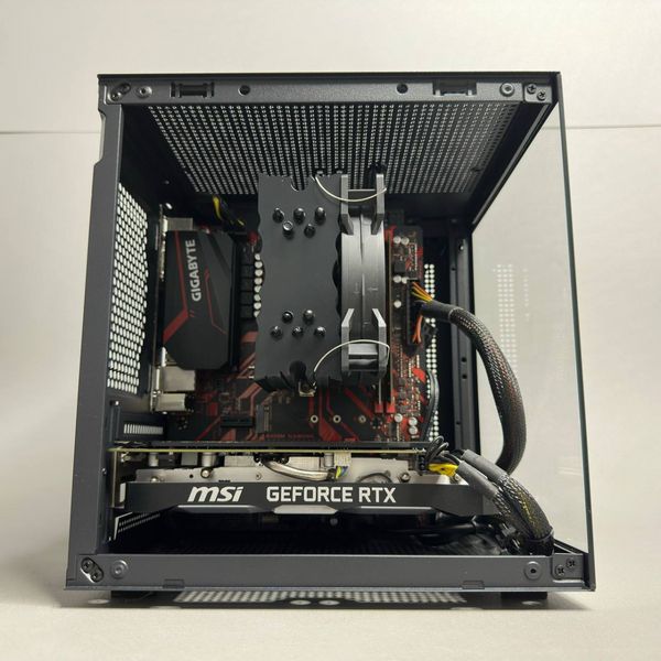 ПК AMD Ryzen 5 2600X / 16Gb DDR4 / 256Gb SSD + 500Gb HDD / 8Gb RTX 2060 Super / ATX-600W 