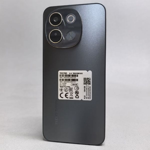 Смартфон Tecno Spark 30 5G 6/128Gb, Dual nano SIM, Midnight Shadow