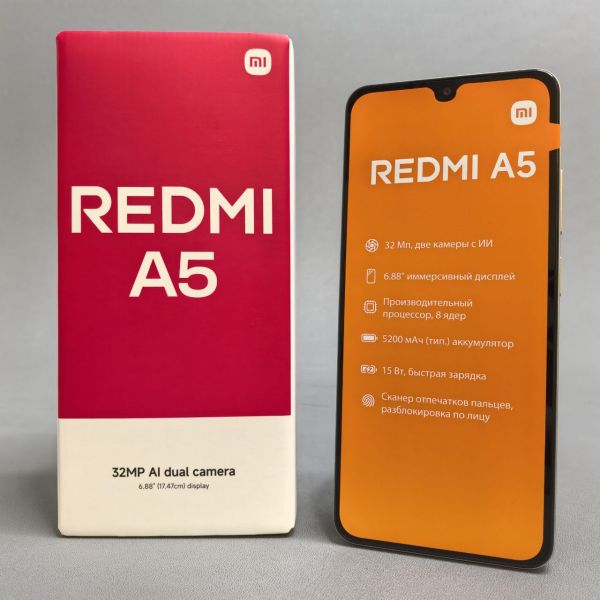 Смартфон Xiaomi Redmi A5 3/64Gb RU, Dual nano SIM, золотой