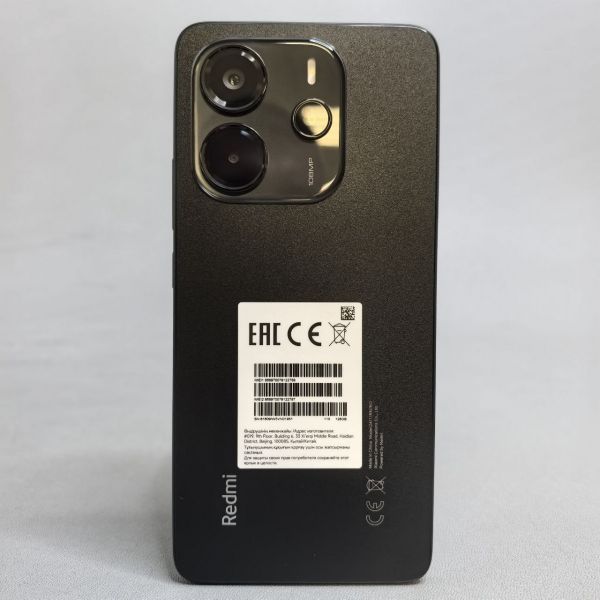 Смартфон Xiaomi Redmi Note 14 4G 6/128 ГБ RU, Dual nano SIM, Midnight Black