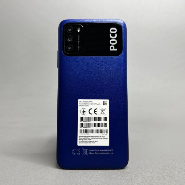 Смартфон Xiaomi POCO M3 4/64 ГБ, Dual nano SIM, синий