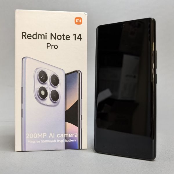 Смартфон Xiaomi Redmi Note 14 Pro 4G 8/256 ГБ Global, Dual nano SIM, черный