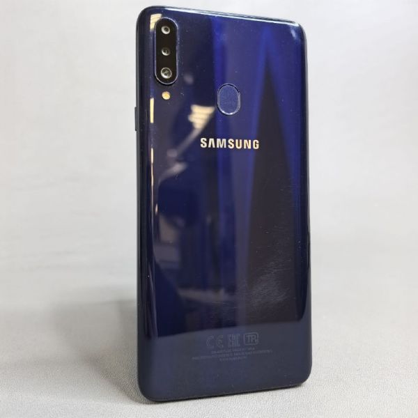 Смартфон Samsung Galaxy A20s 3/32 ГБ RU, Dual nano SIM, синий