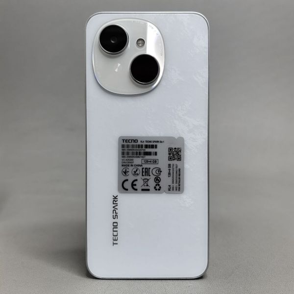 Смартфон TECNO Spark Go 1 4/128Gb RU, Dual nano SIM, Glittery White