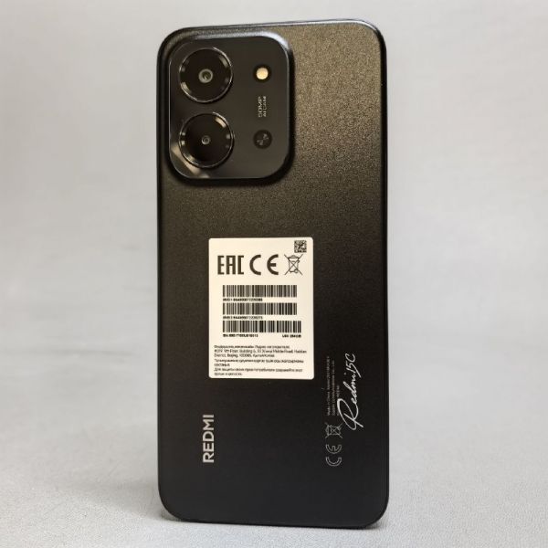 Смартфон Xiaomi Redmi 15C 4/256 ГБ RU, Dual nano SIM, черный